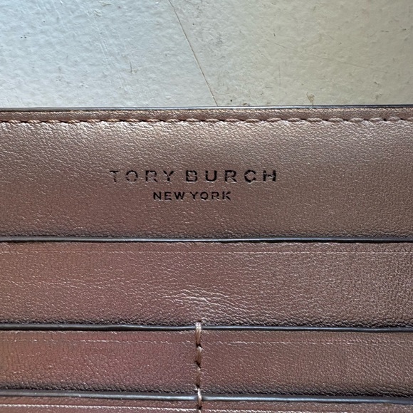 Tory Burch Rose Gold Card Holder - Picture 6 of 13